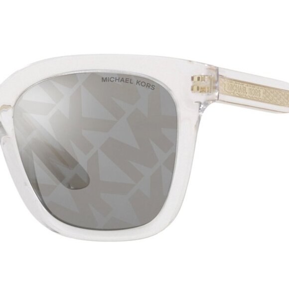 Michael Kors Women's No Color Square Sunglasses - Picture 3 of 3